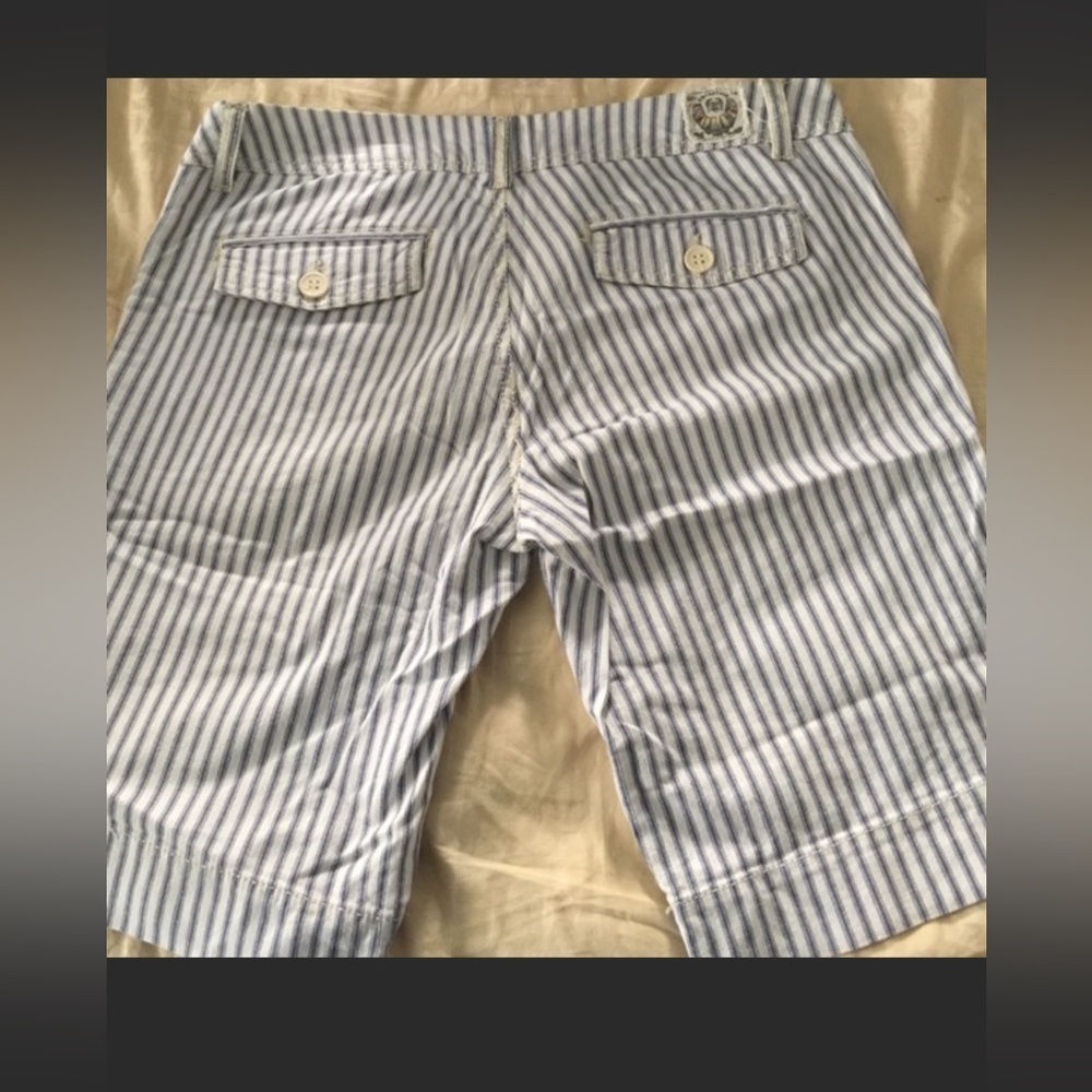 Freestyle revolution stripped shorts. Size 11 waist 30